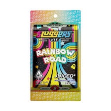 SLUGGERS HIT MINI INFUSED PREROLLS & BLUNTS / RAINBOW ROAD-SATIVA-5 PACK